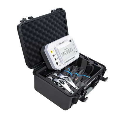 Detector de metales subterráneo con perforación de fallas de cable y detección precisa utilizando sincronización magnética acústica