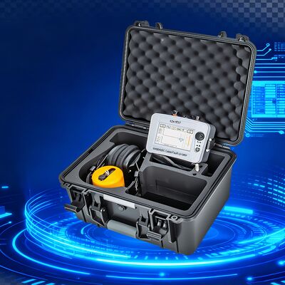 Puntero de fallas de cable con tecnología de posicionamiento de diferencia de tiempo acústica magnética para ubicar la falla con precisión