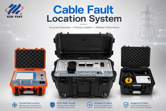 Sistema de localización de fallas de cable subterráneo portátil Pre-localizador Pinpointer Generador de pulso de alto voltaje