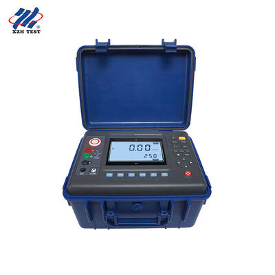Teste digital de resistencia al aislamiento de alta tensión Megohmmetro 500V-15kV 0.01MΩ-50TΩ