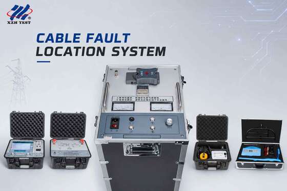 Sistema de localización de fallas de cable subterráneo para detectar fallas