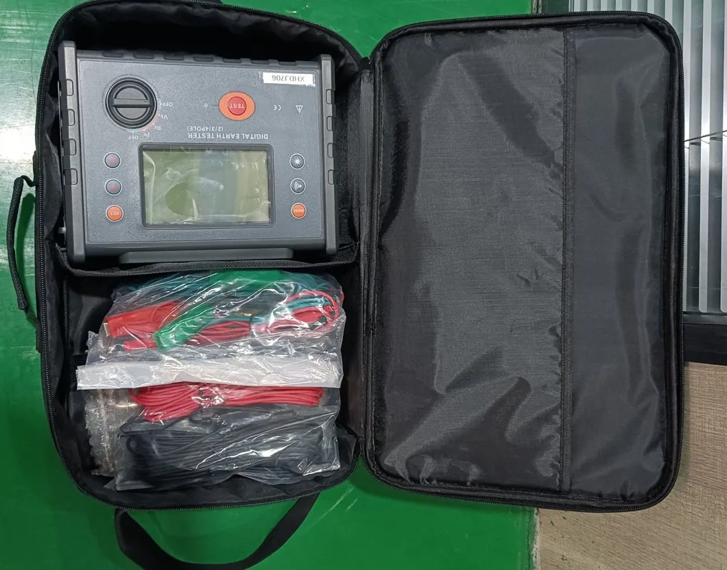 XHDJ706 Teste de resistencia del suelo a la resistencia de la tierra para la medición precisa de la resistencia del suelo a la resistencia de la tierra 3