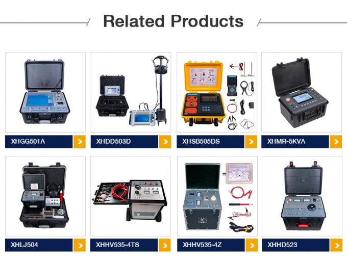 XHSC-60Q Quema digital a través del puente para la ubicación de fallas del cable Quema a través / puente / diagnóstico inteligente 7