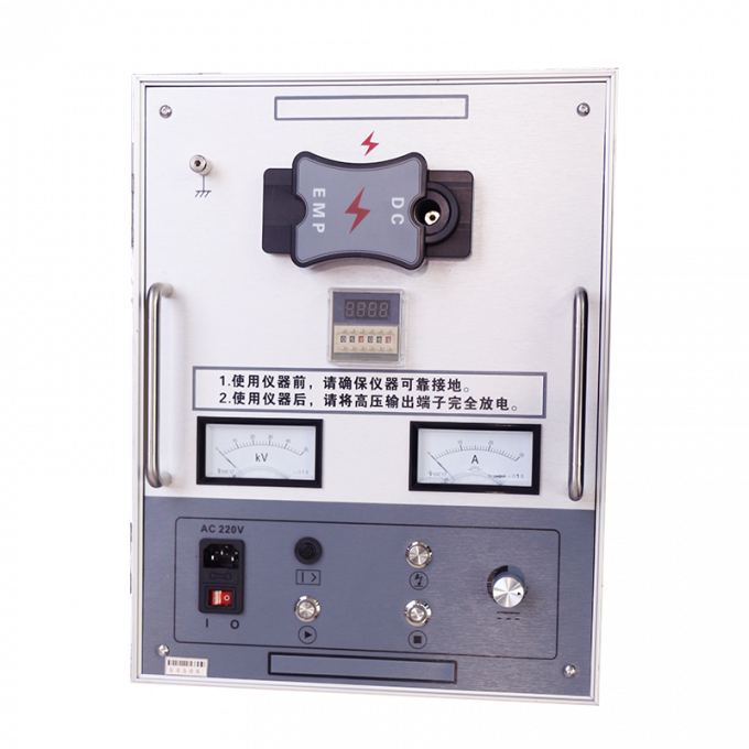 Generador de sobretensiones de alto voltaje para pruebas de fallas de flashover de alto voltaje con voltaje de impacto de 35 kV y energía de descarga de 2450J 2