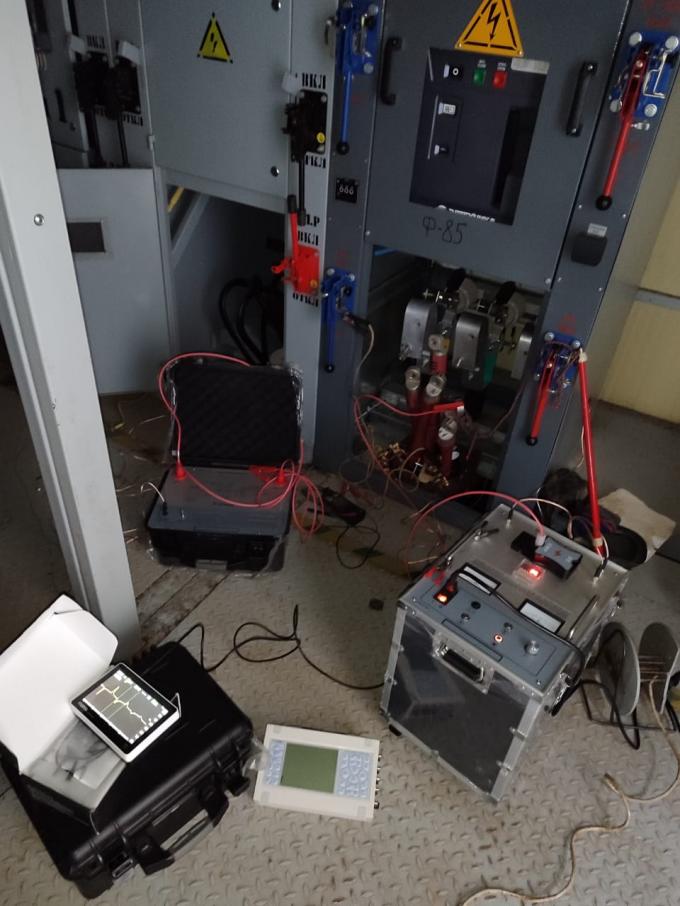 Generador de sobretensiones de alto voltaje para pruebas de fallas de flashover de alto voltaje con voltaje de impacto de 35 kV y energía de descarga de 2450J 5