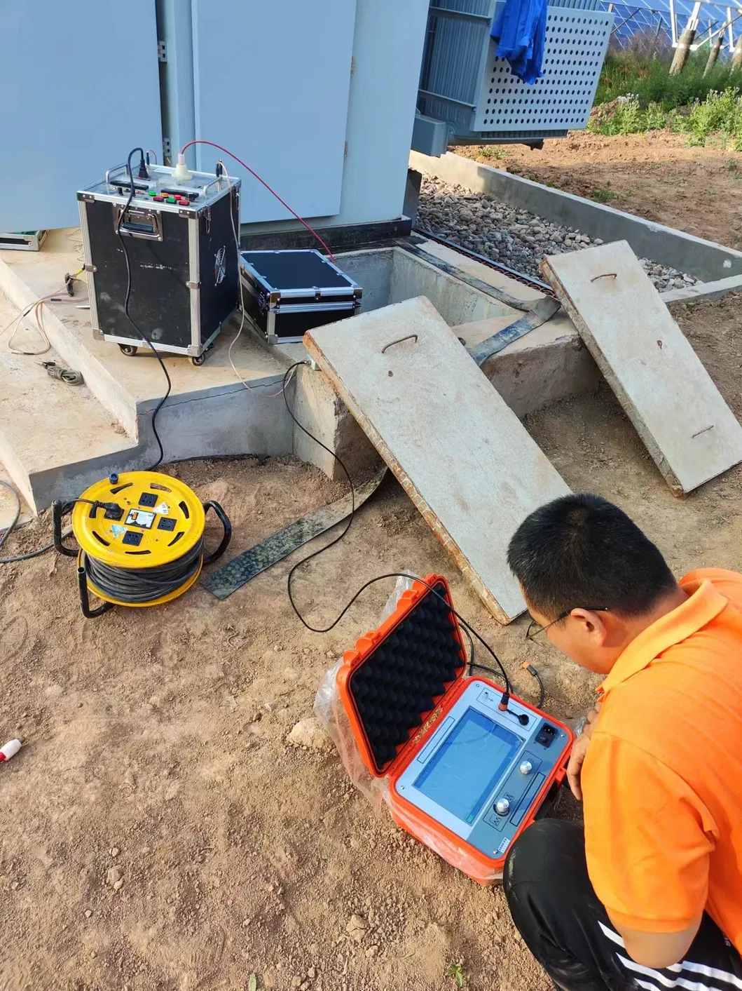 Localizador preciso de distancia de fallas en cables subterráneos de la fábrica de pruebas Xzh 2