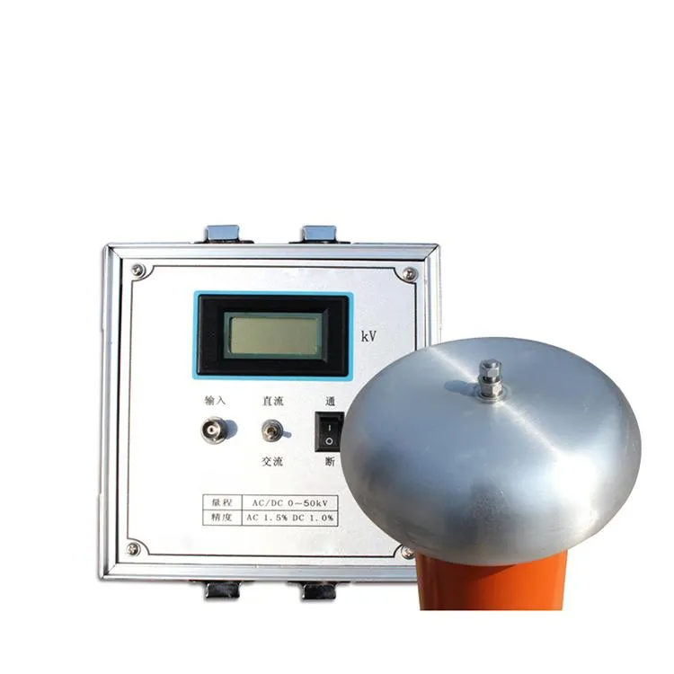 Pruebas de electricidad divisor de alta tensión esencial voltímetro para campo y laboratorio 1