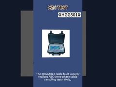 Localizador de fallas de cable TDR LV inteligente para pruebas precisas de distancia de fallas