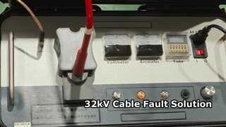 Localizador de fallas de cable portátil XHHV535 2L y probador de CC