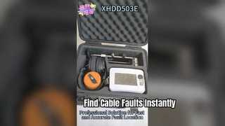 Localizador de fallas de cable XHDD503E Prueba subterránea precisa