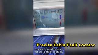 Localizador preciso de fallas en cables de alimentación XHDD503B