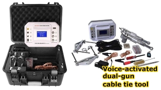 Herramienta para sujetacables de doble pistola activada por voz XHZS506YS